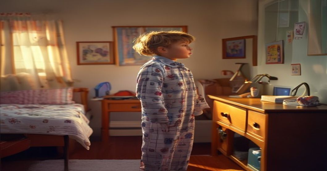 why does my child move so slow in the morning — child at dresser distracted school morning