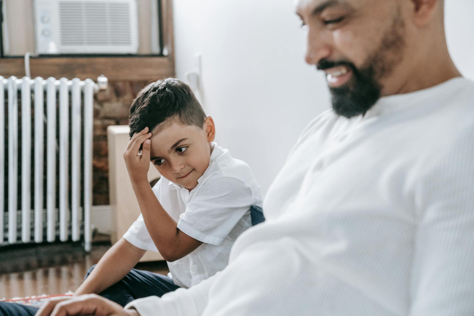 Photo by Timur Weber on Pexels — child seems anxious and worried
