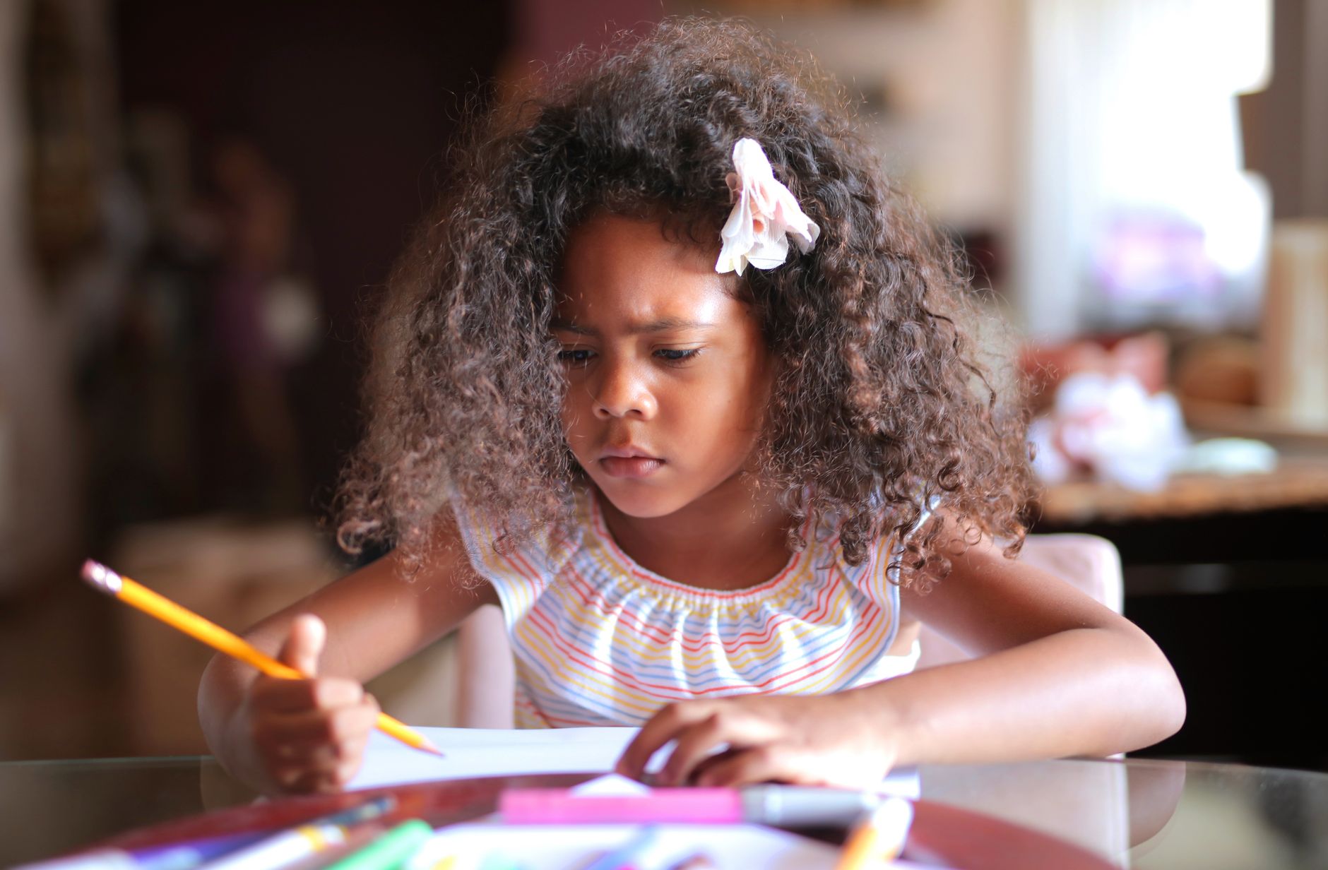 Photo by Andrea Piacquadio on Pexels - homework time routine kids